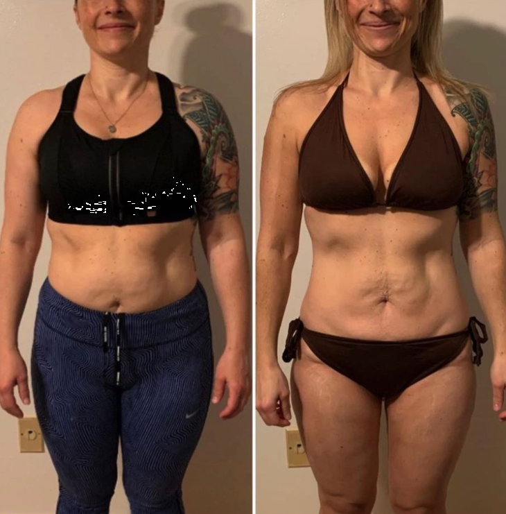 before and after Doreen